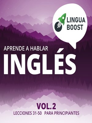 cover image of Aprende a hablar inglés Volume 2